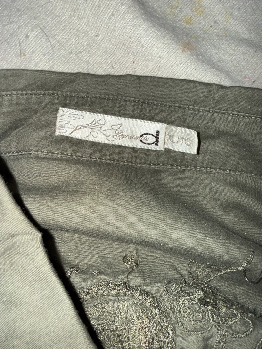 Dress Barn Olive Green Dress - XLTG