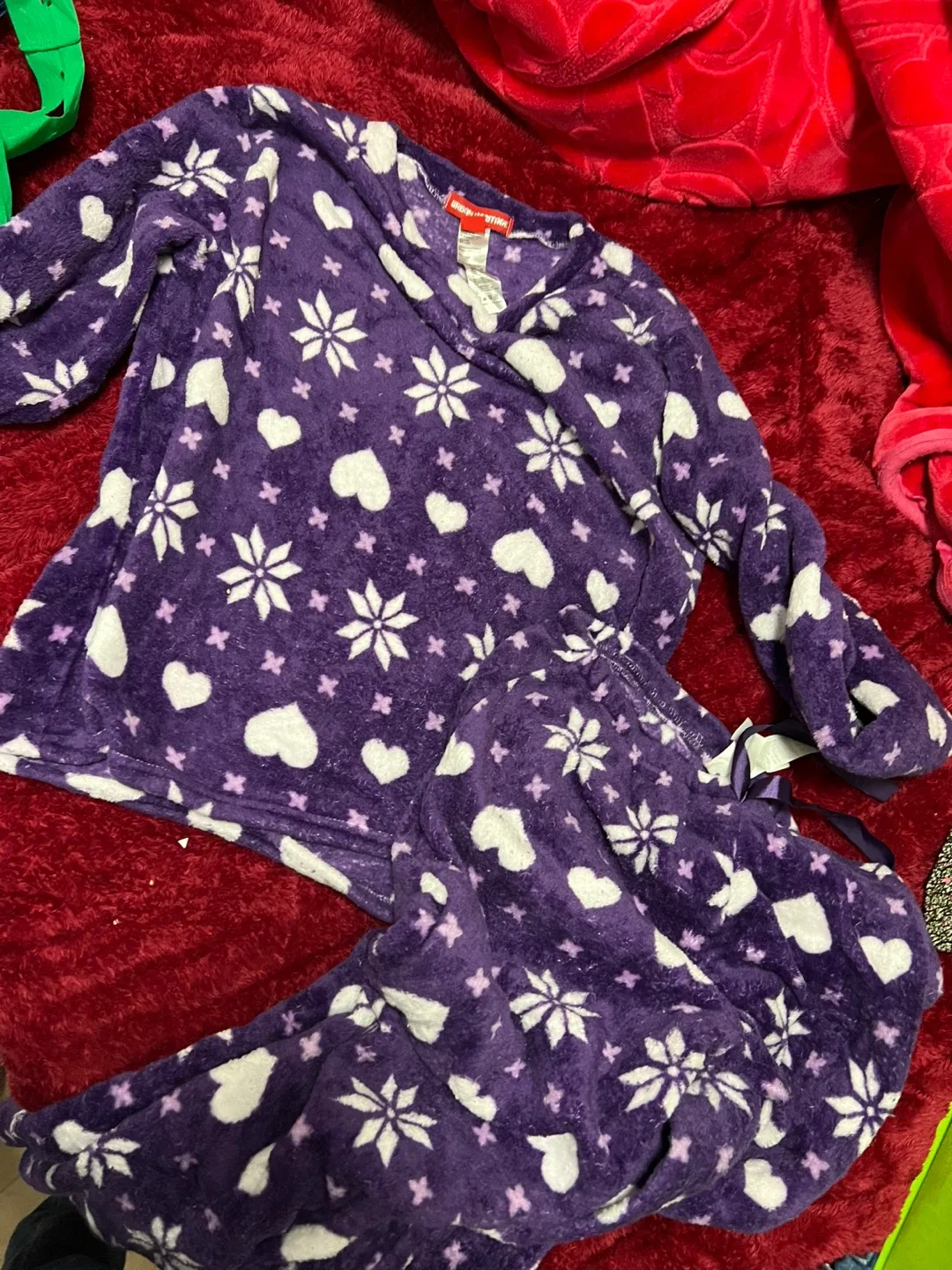 Urban Heritage Purple Pajama Set - Large