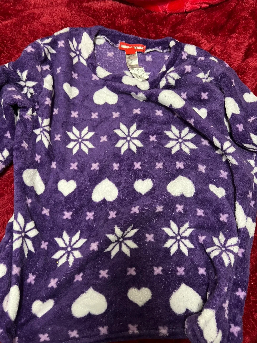 Urban Heritage Purple Pajama Set - Large image indicator(3)
