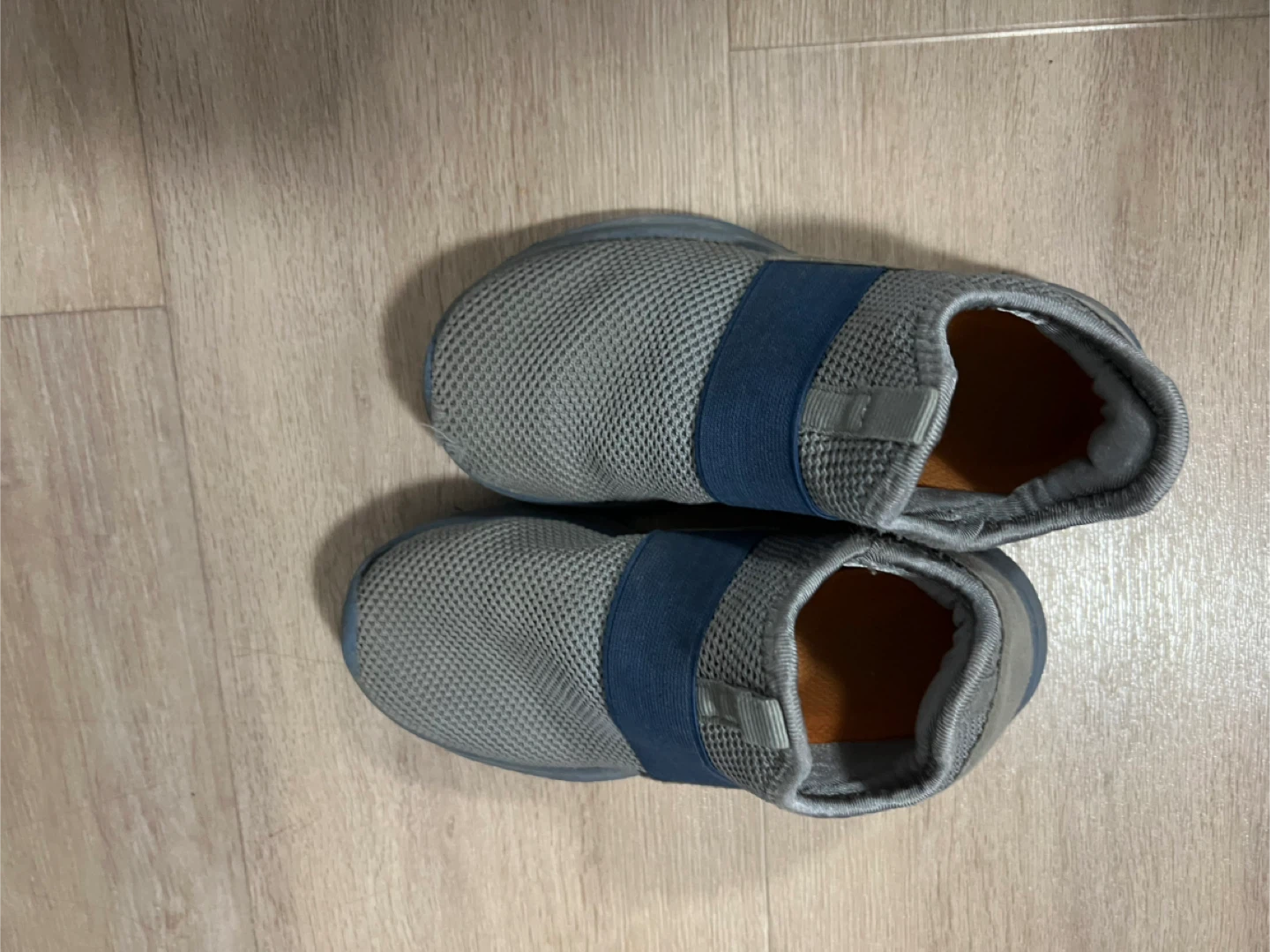 Grey Slip-on Shoes