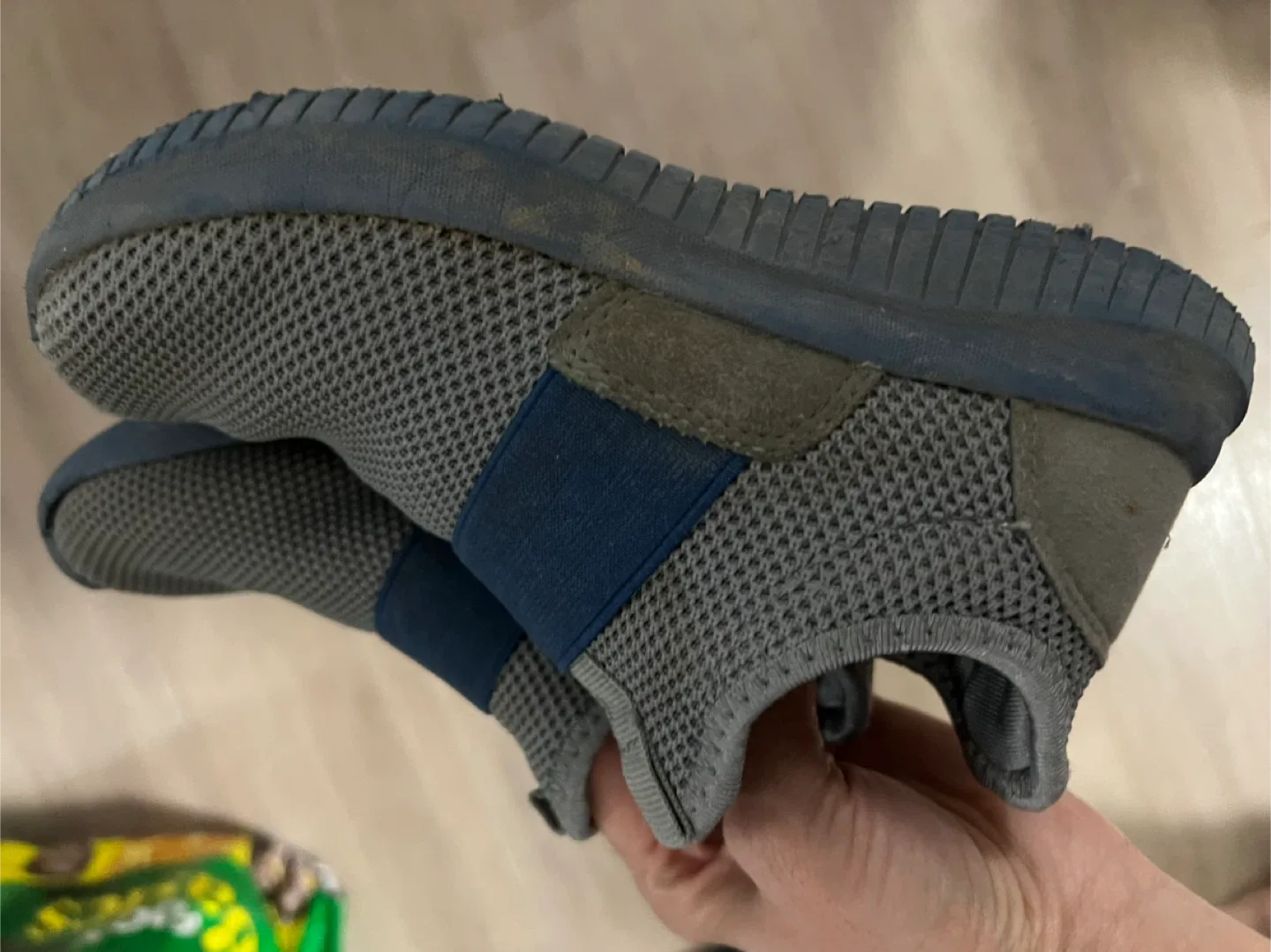 Grey Slip-on Shoes image indicator(2)