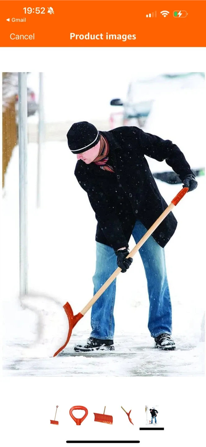 Orange Snow Shovel image indicator(4)