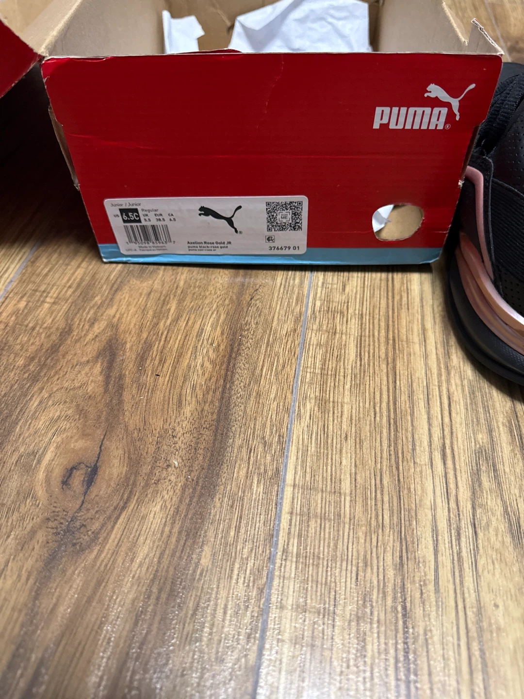 Puma Axelion Rose Gold JR - Size 6.5C women’s 8 - photo 3