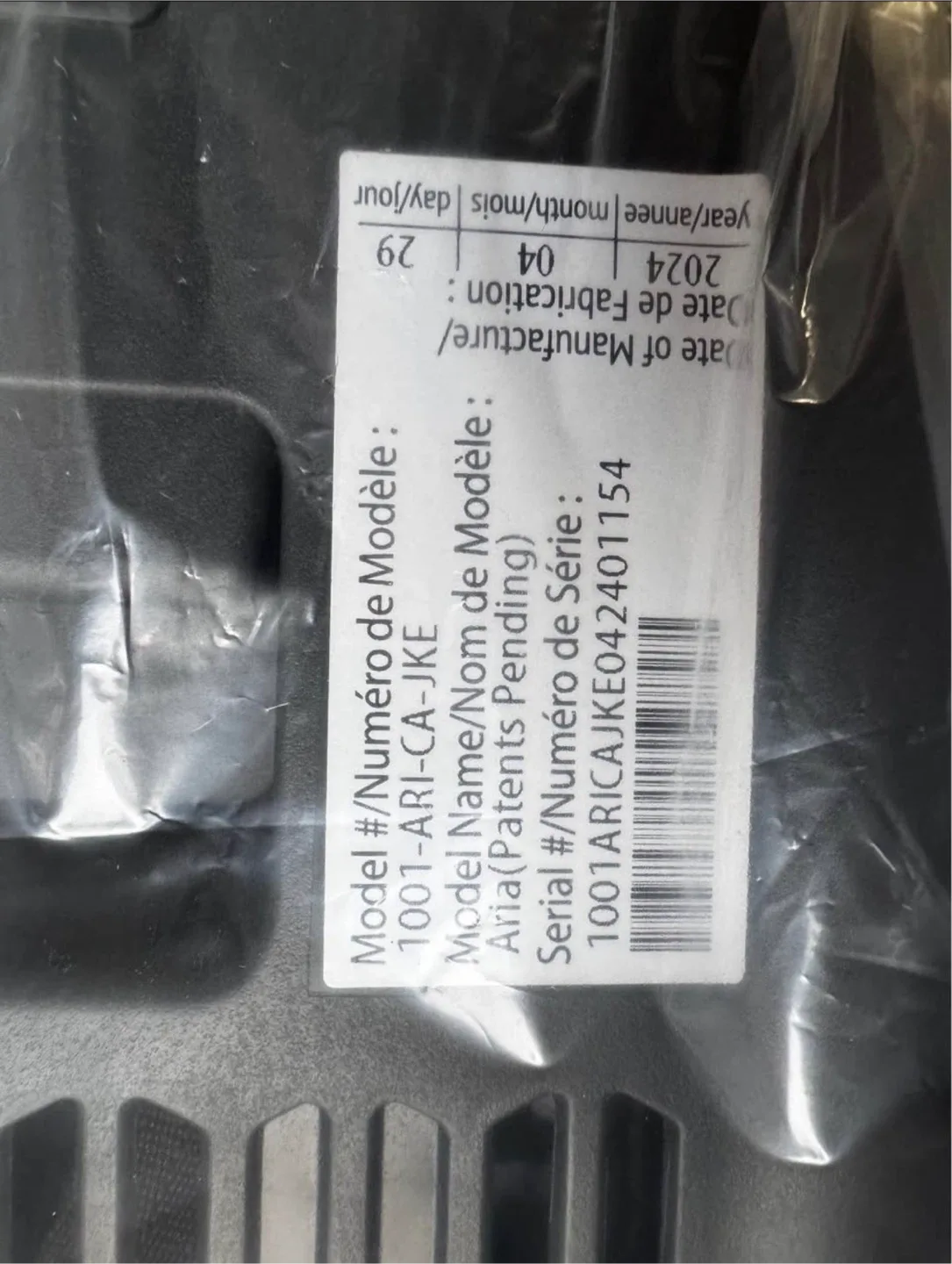 Like new UPPAbaby Aria Infant Car Seat with Base - Black image indicator(6)