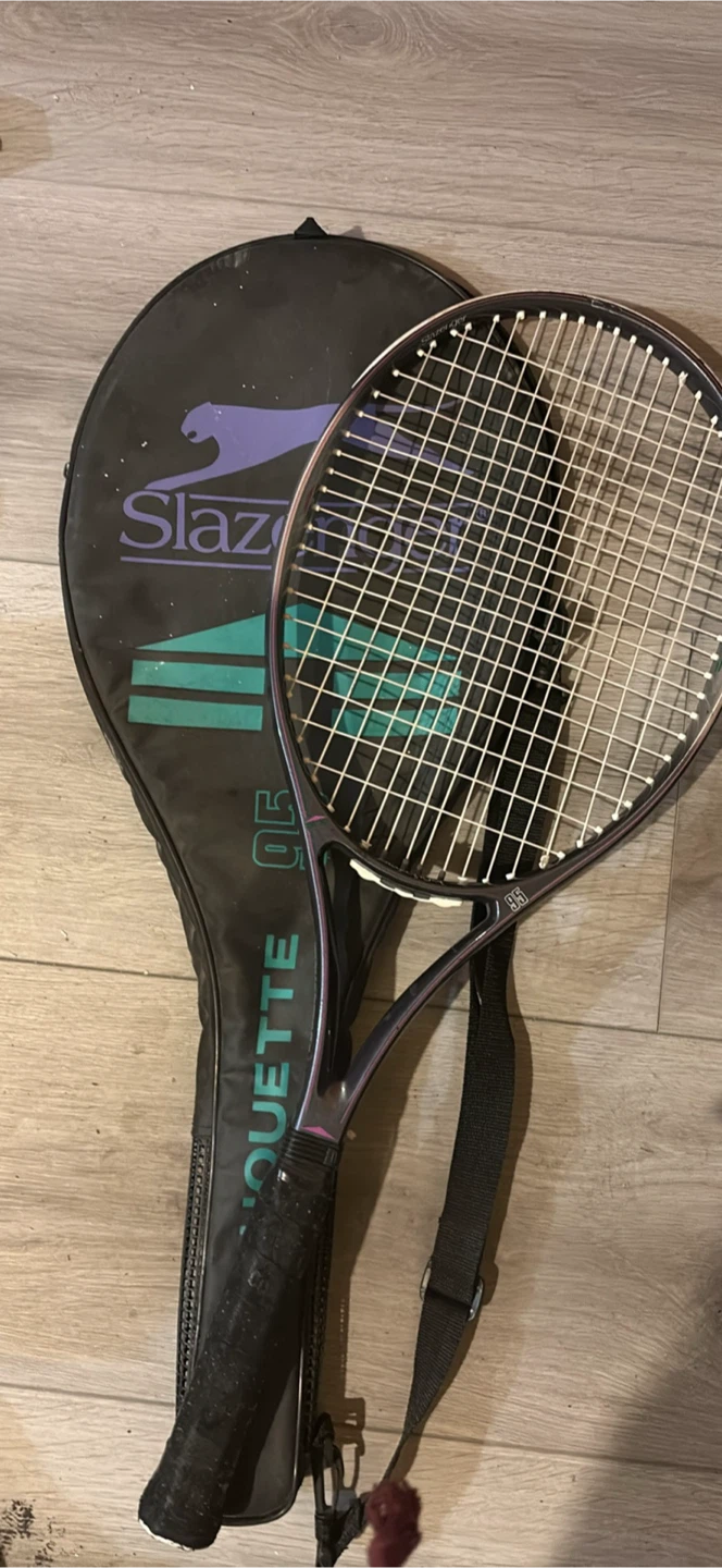 Slazenger Silhouette 95 Tennis Racquet with Case