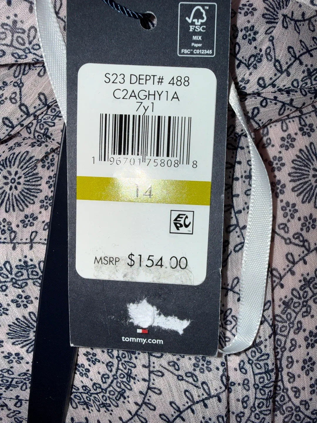 Tommy Hilfiger Dress, Size 14