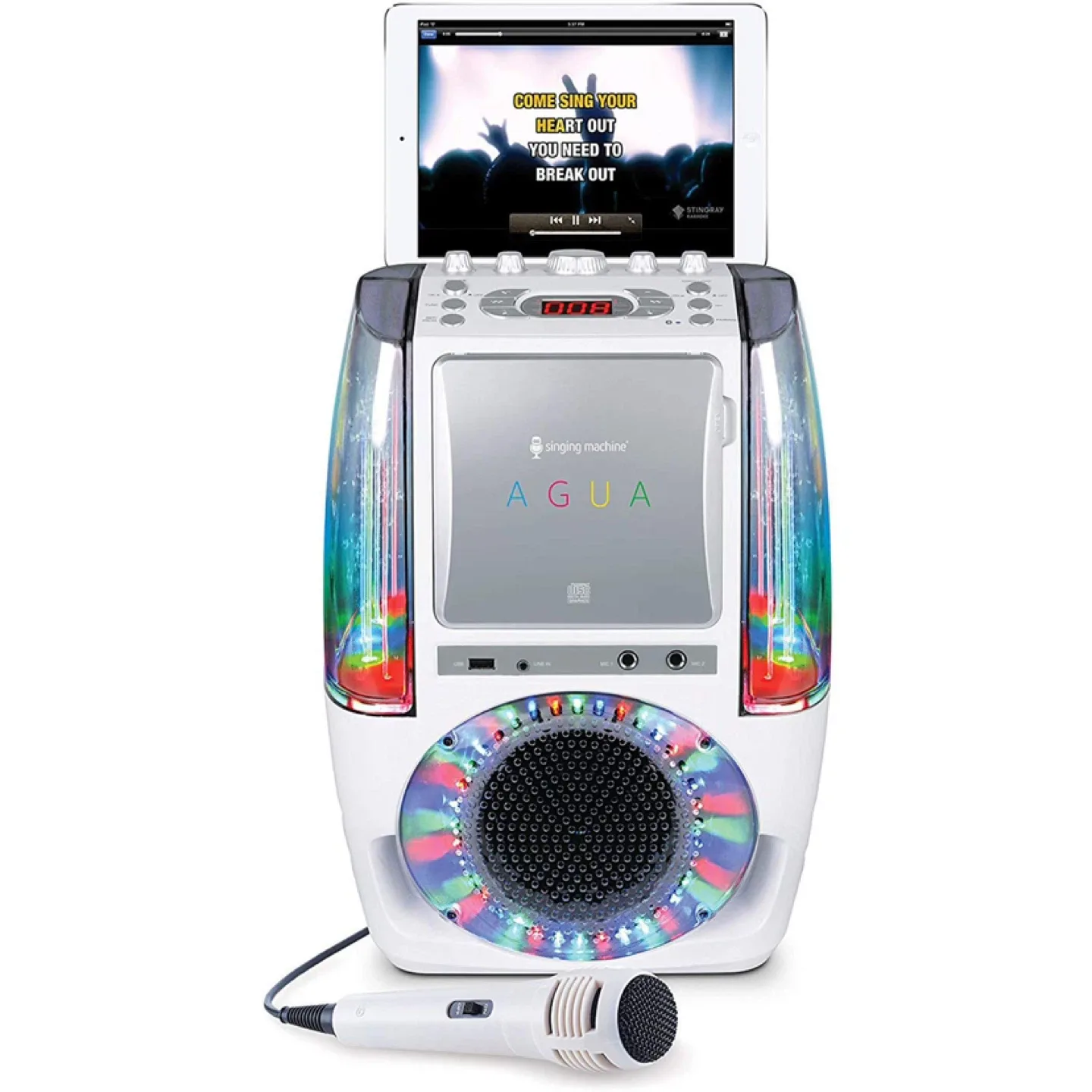 Singing Machine Agua Dancing Water Fountain Karaoke System image indicator(3)