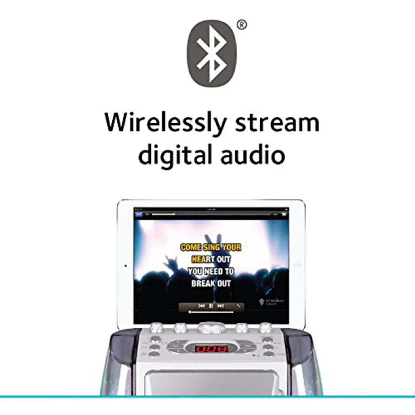 Singing Machine Agua Dancing Water Fountain Karaoke System image indicator(5)