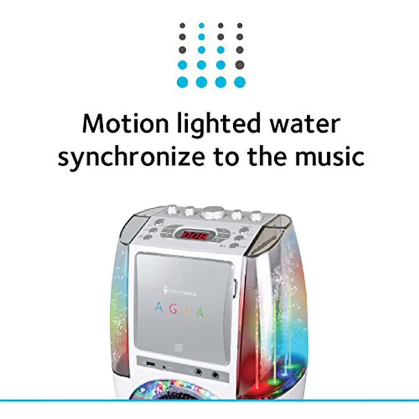 Singing Machine Agua Dancing Water Fountain Karaoke System image indicator(4)