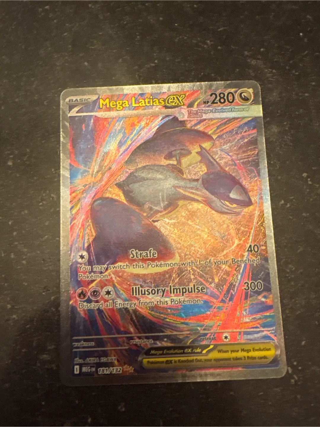 Mega Latias EX Pokemon Card