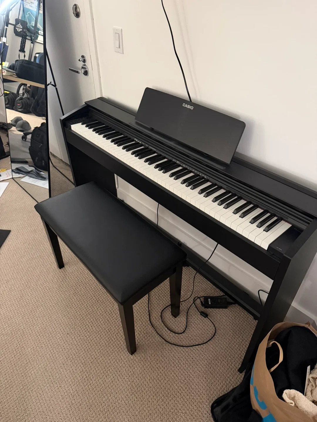 Casio Privia PX-870 with Bench image indicator(2)