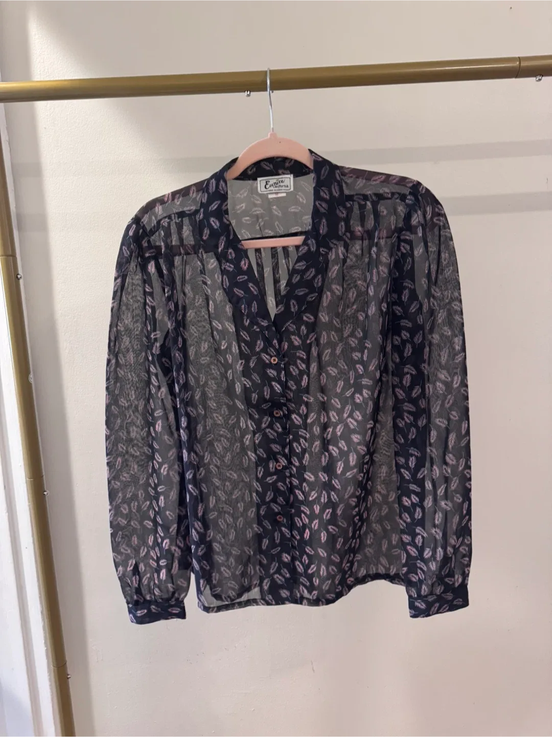 Eunice California Sheer Blouse - Size M