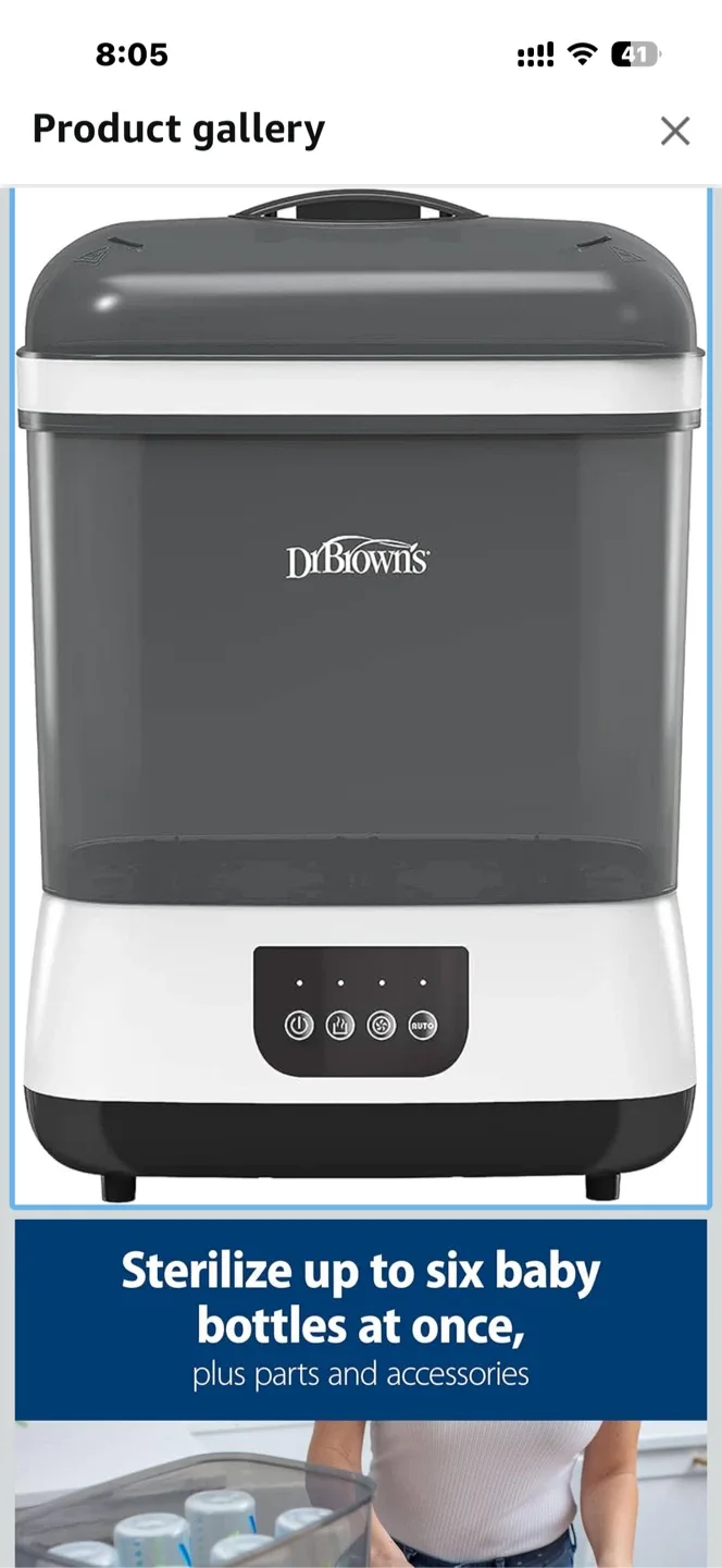 Dr. Brown's Baby Bottle Sterilizer & Dryer image indicator(2)