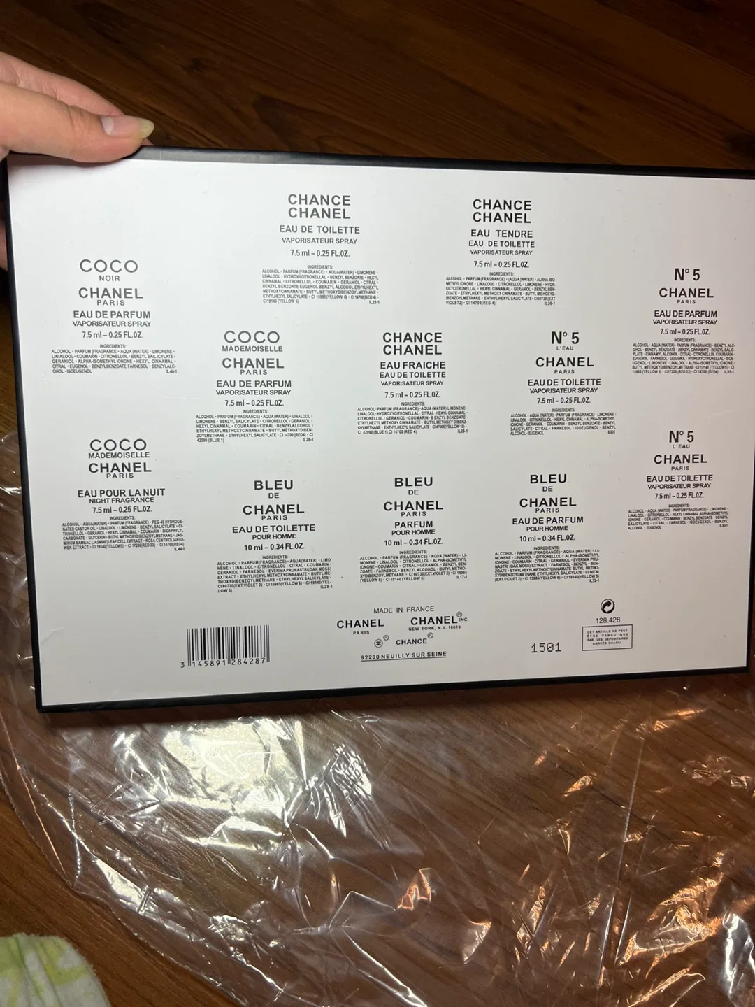 Chanel Miniature Perfume Set - New in Box image indicator(3)