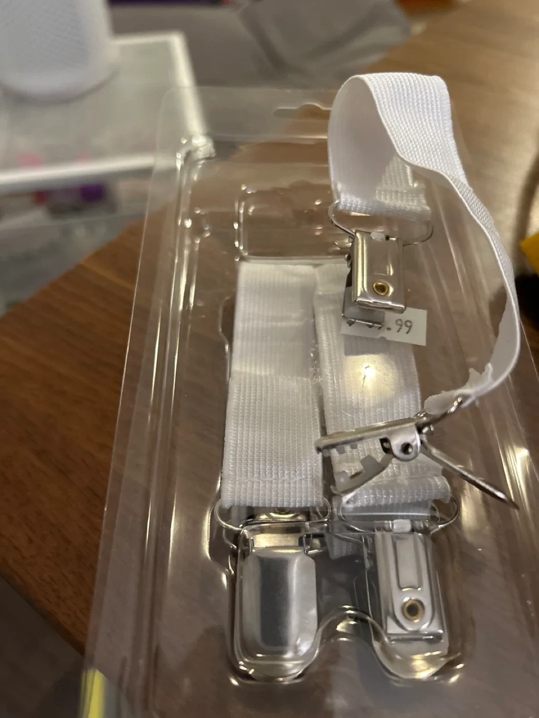 New White mattress sheet Clip 4 in total