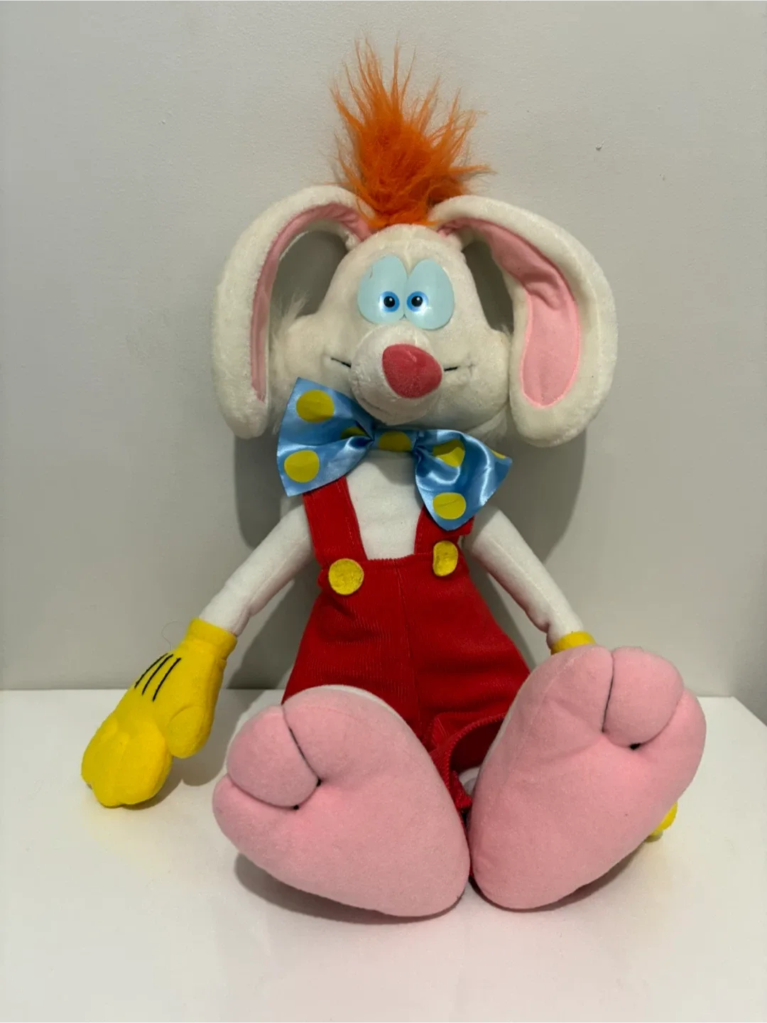 Vintage 1988 Disney Roger Rabbit Plush Toy playschool