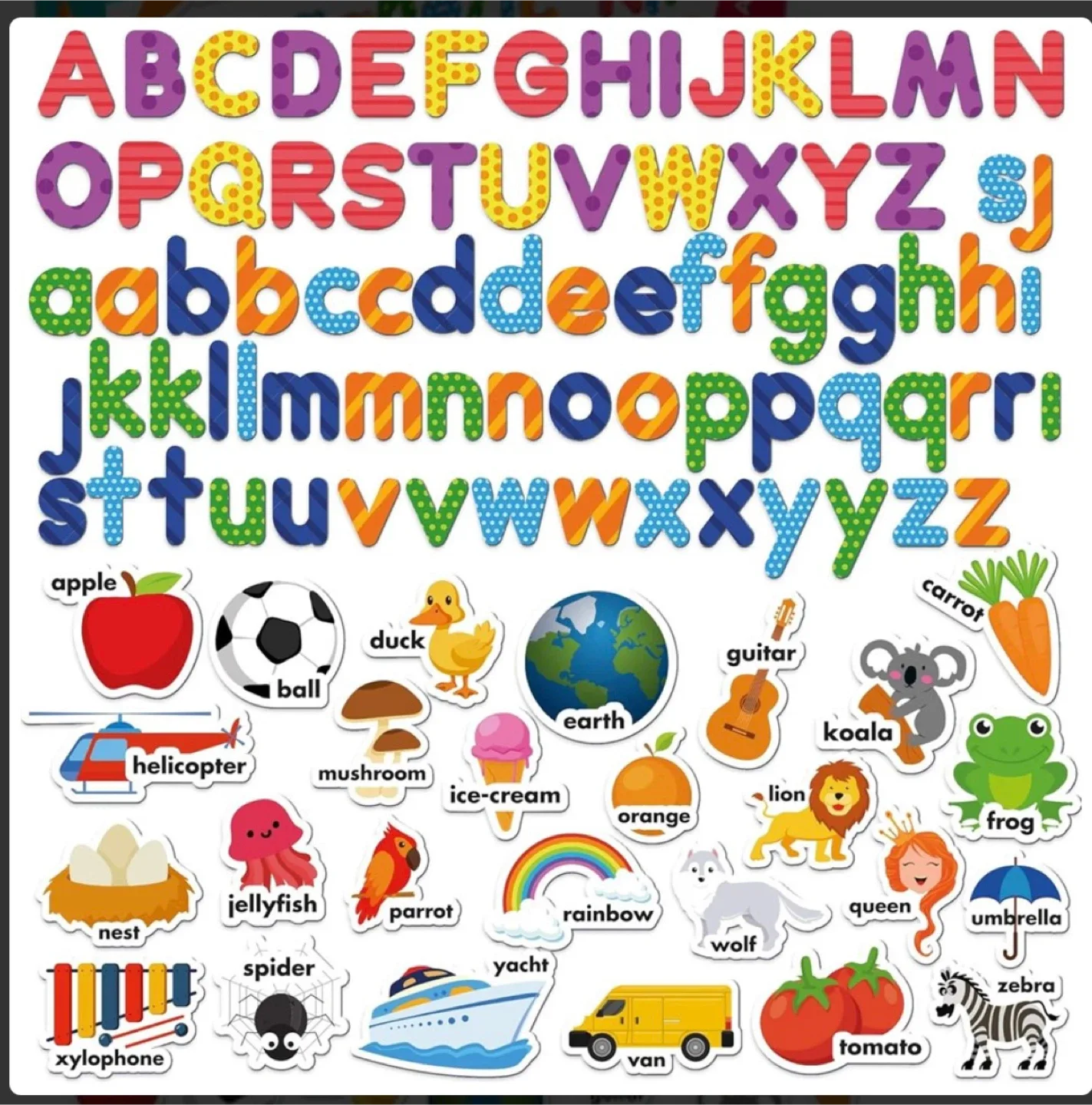 Magnetic Letters & Figures Kit - Ages 3+ image indicator(2)
