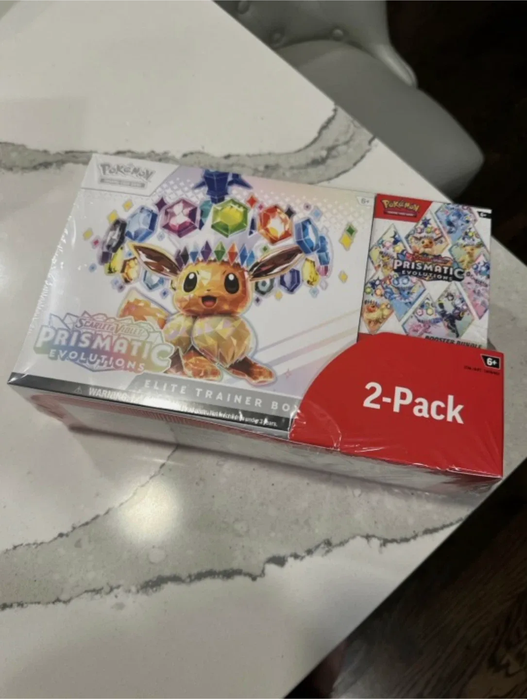 Prismatic Evolutions Elite Trainer Box + Booster Bundle