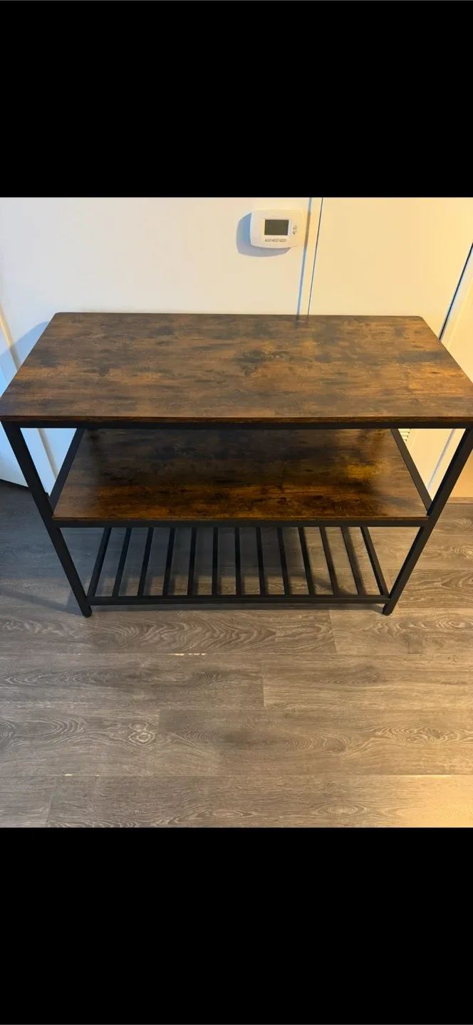 Rustic Brown Console Table image indicator(2)