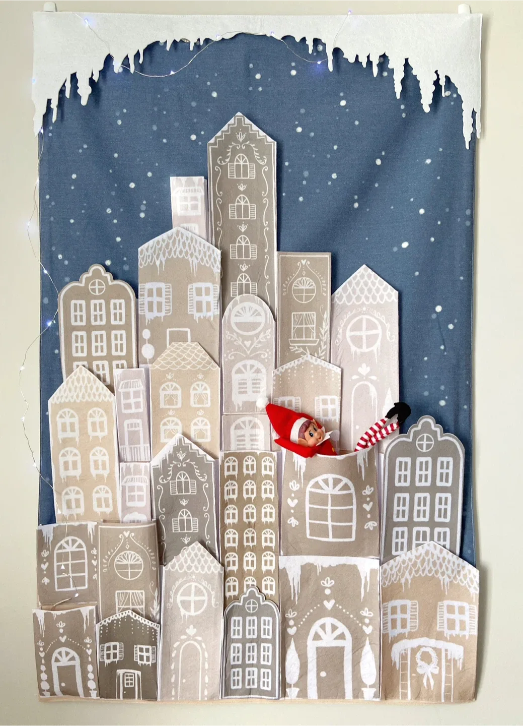 Advent Calendar Wall Hanging