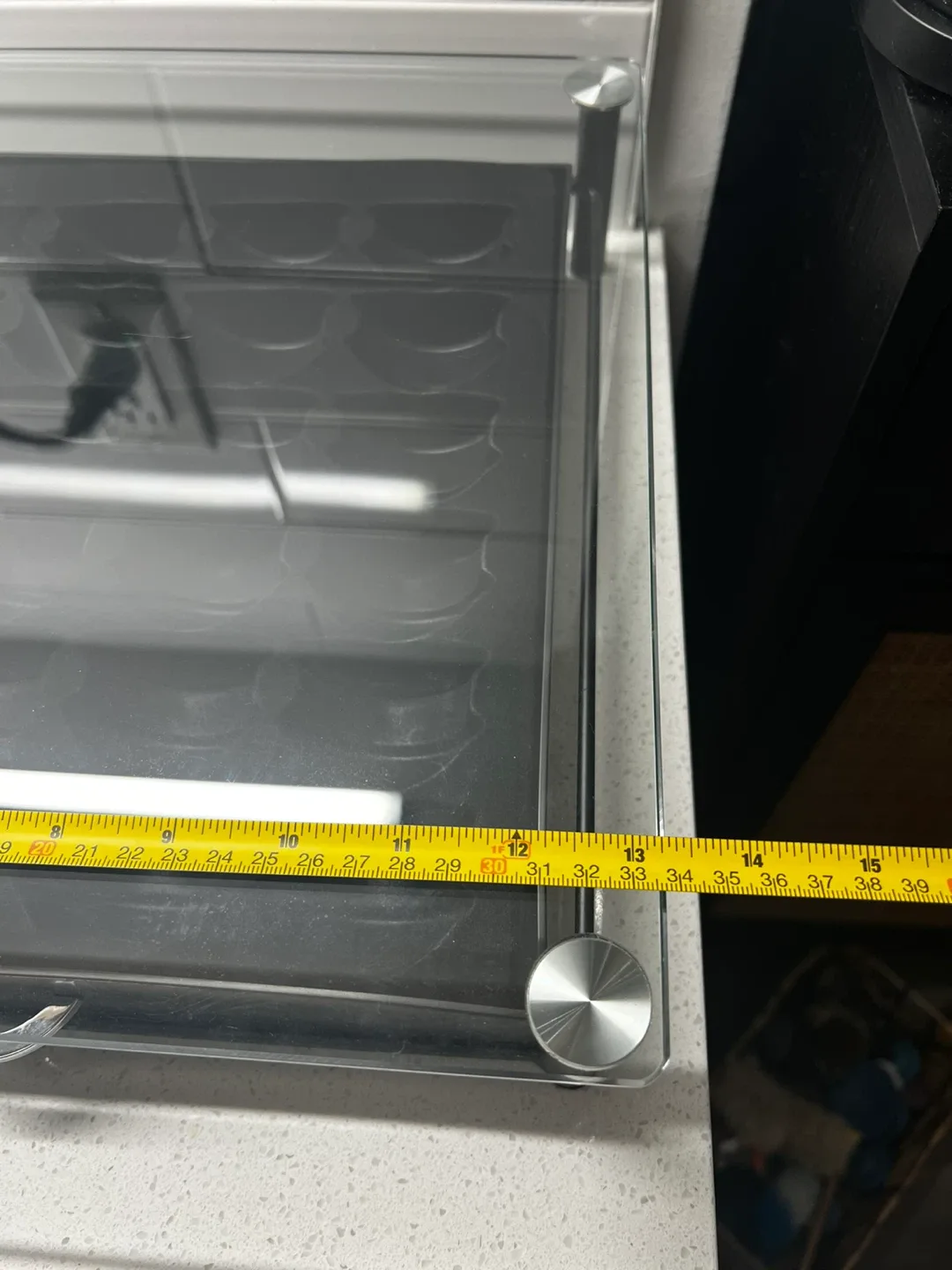 Capsule holder with glass top image indicator(5)