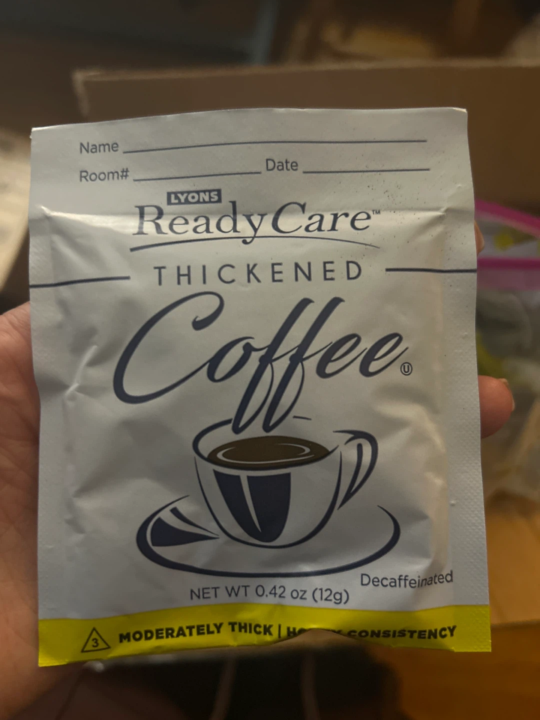 Lyons ReadyCare Thickened Decaffeinated Coffee