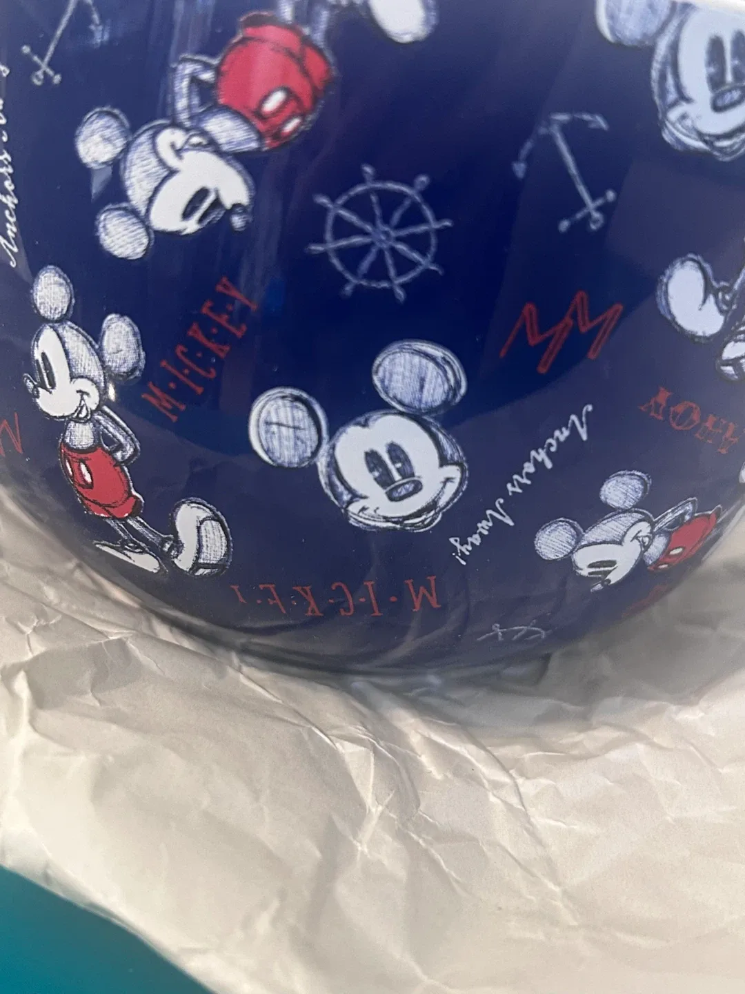 💫NEW Disney Mickey Mouse Nautical Oversized Mug image indicator(2)