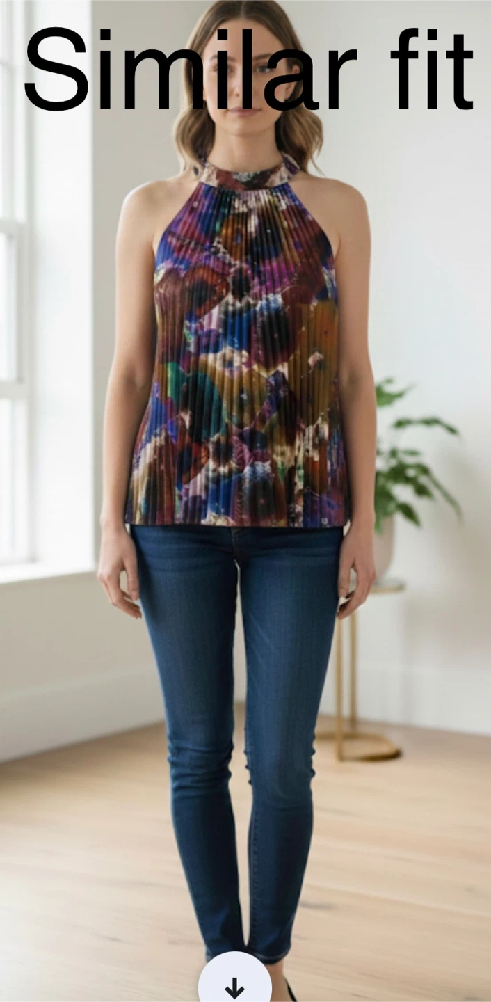 Pleated Halter Top - photo 3