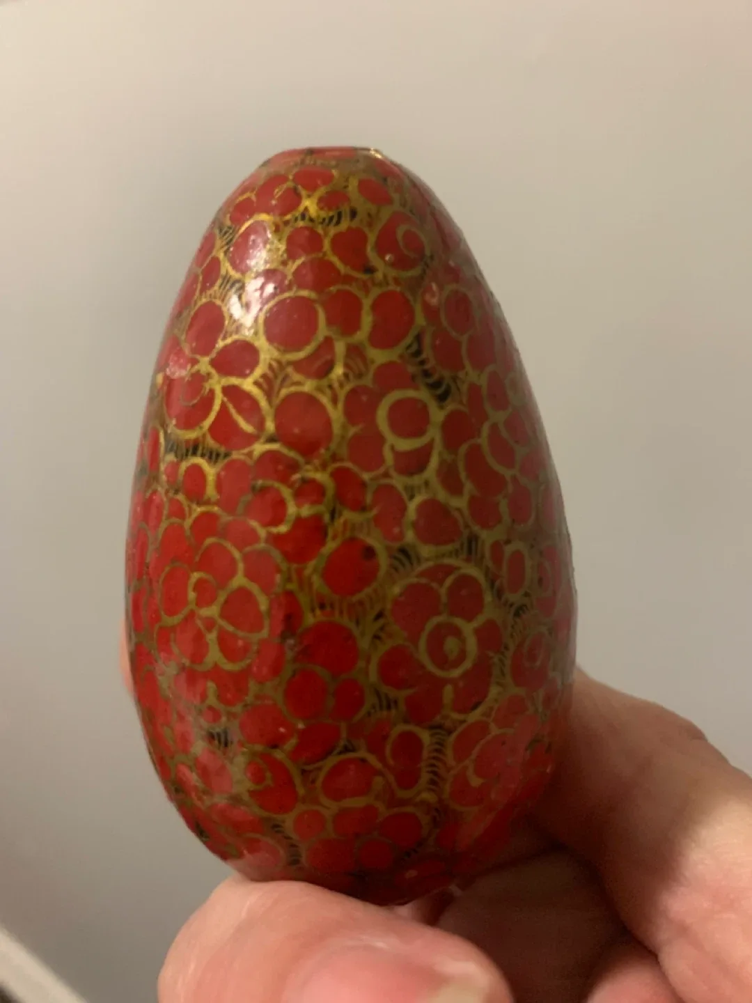 Red Decorative Egg