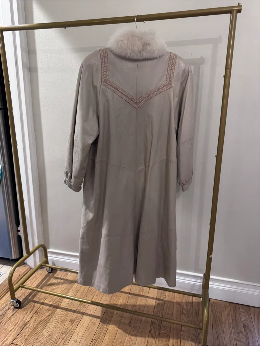 Talk of the Walk Atlantic City Fur Trimmed Coat image indicator(8)