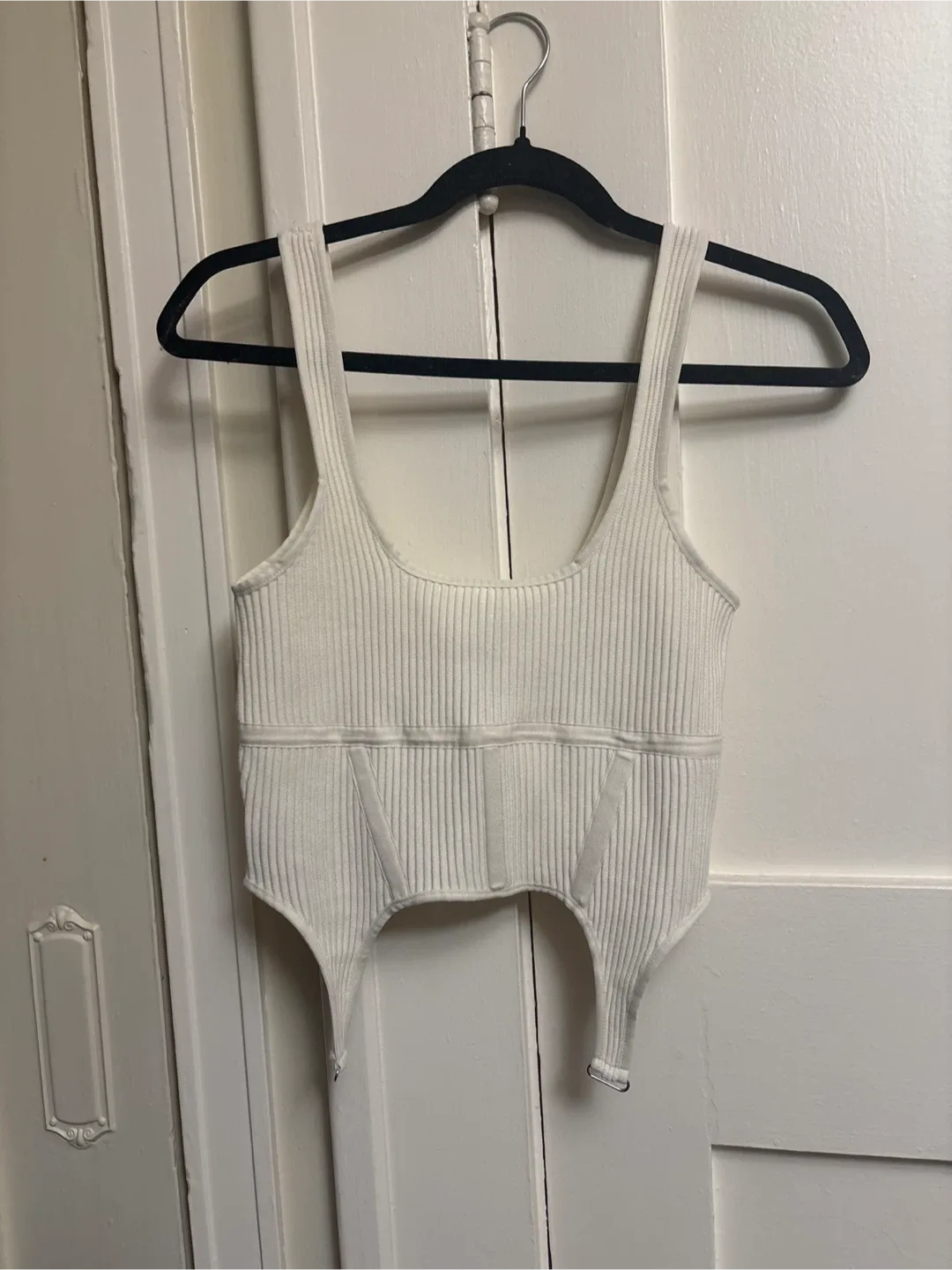 Zara Knit Corset Top - Size Medium
