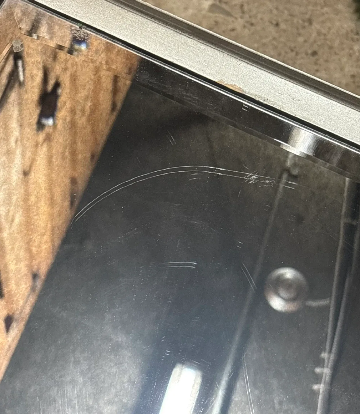 Silver Mirrored Nightstand image indicator(3)