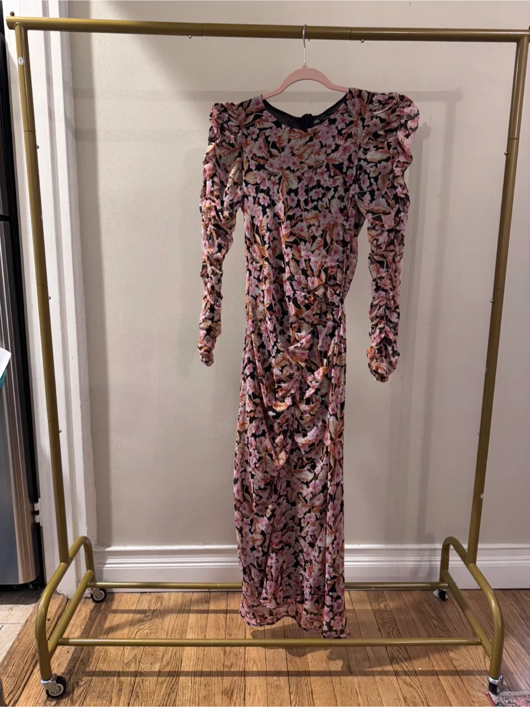 Zara Floral Print Dress - Size M