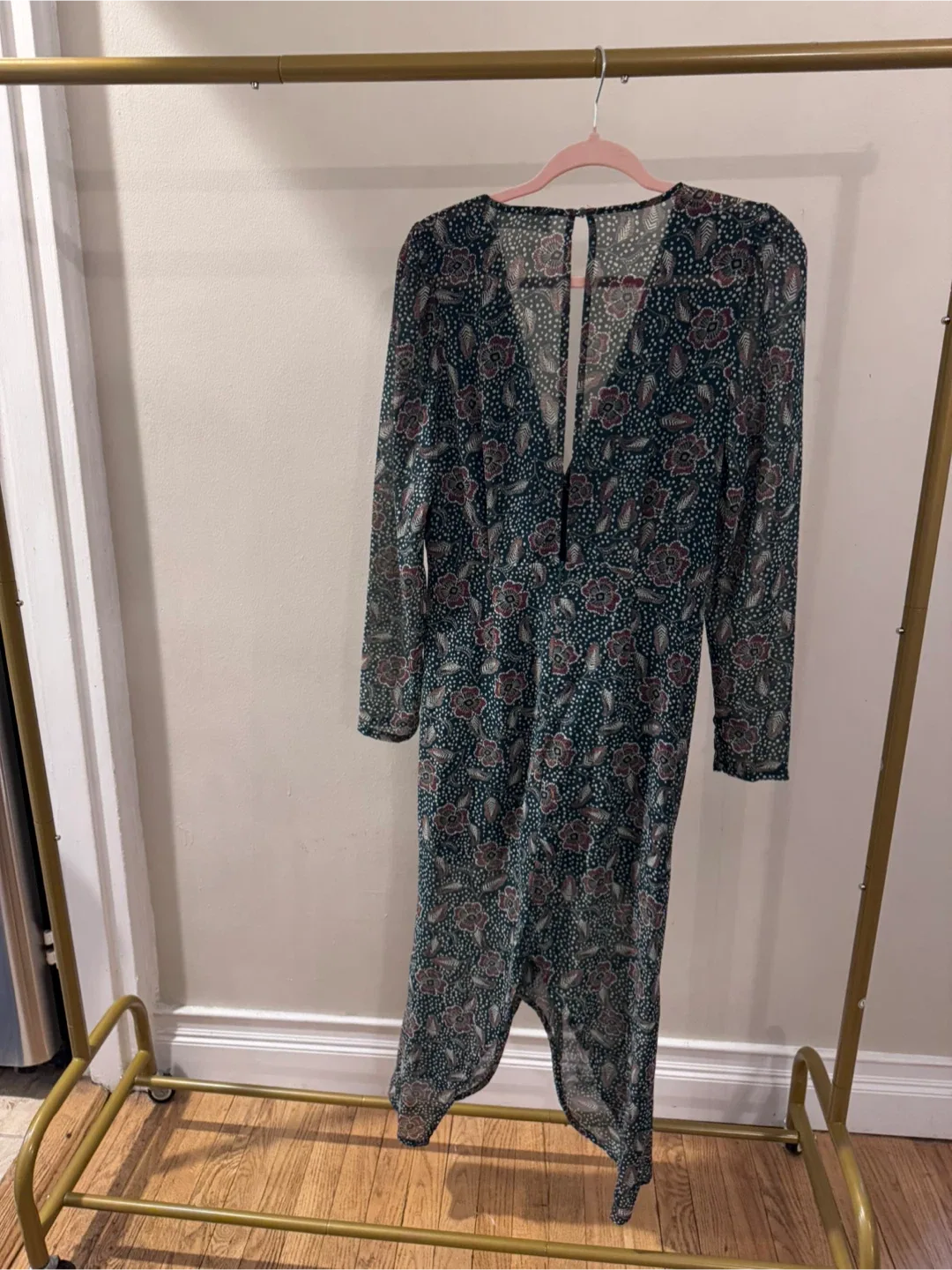 Bäcio Green Floral Dress image indicator(3)