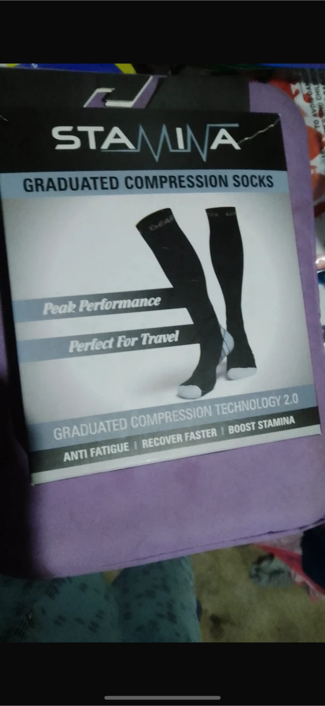 Stamina Graduated Compression Socks - New!