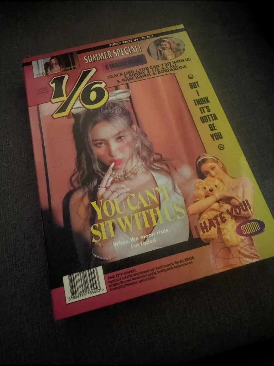 Sunmi you can’t sit with us album