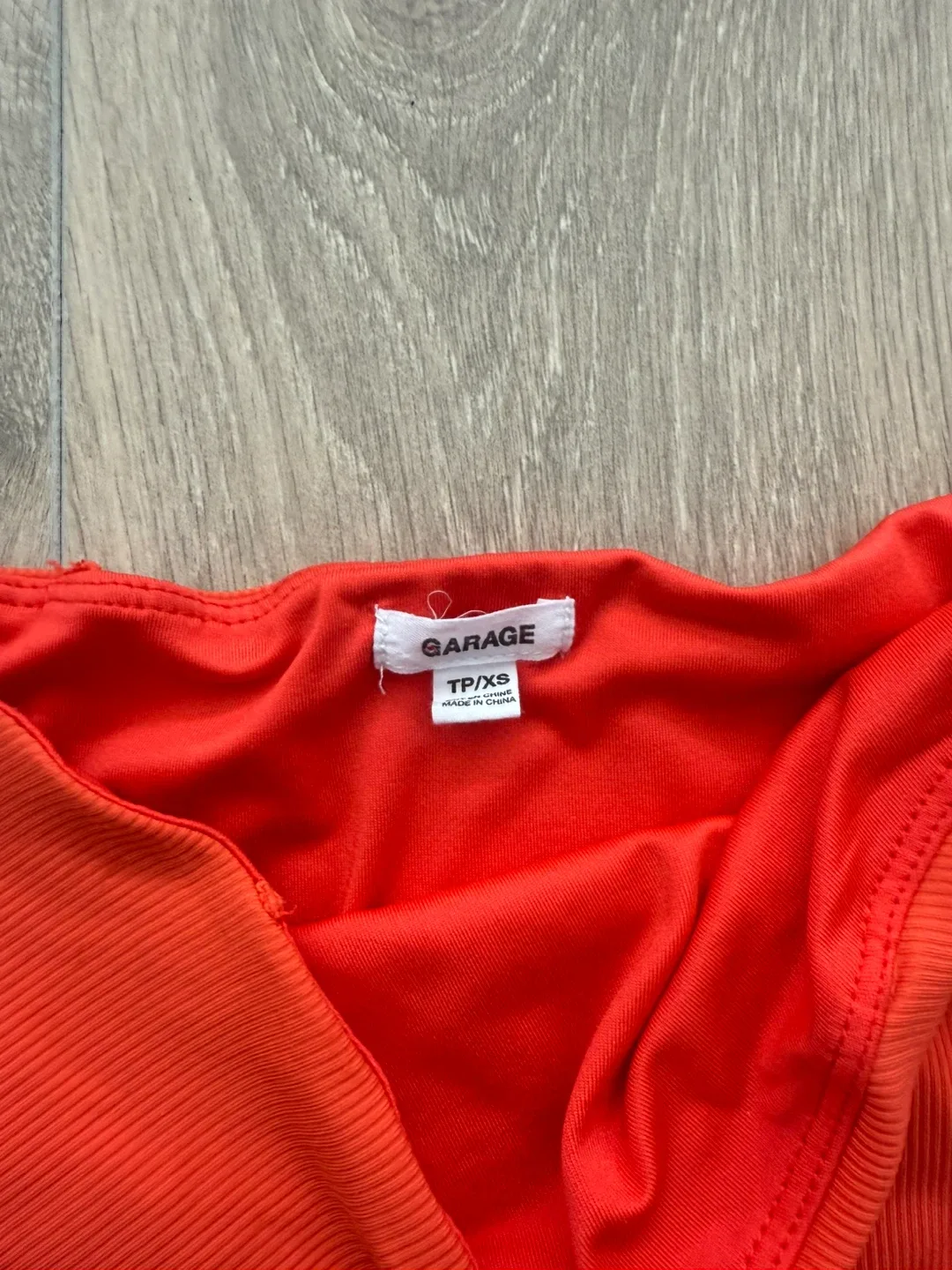 Garage Orange Tube Dress - Size TP/XS image indicator(2)