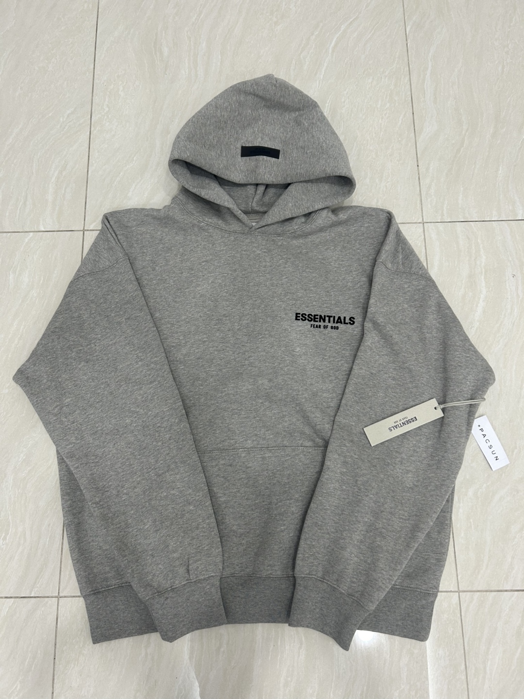 BRAND NEW FOG Essentials Hoodie 'Dark Oatmeal’