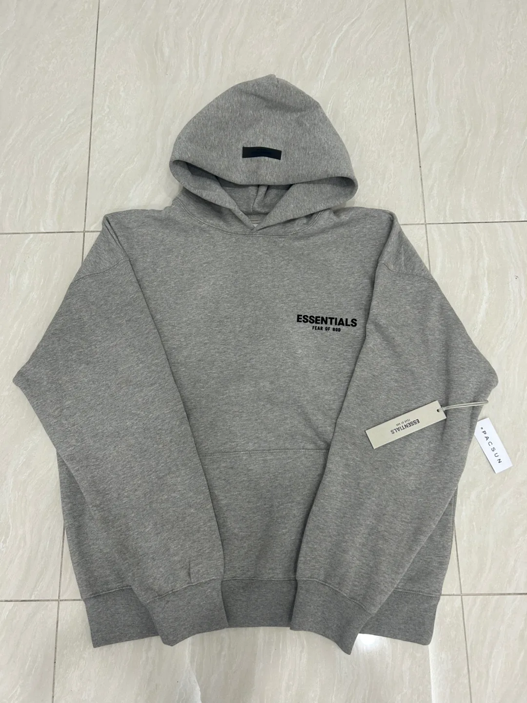 BRAND NEW FOG Essentials Hoodie 'Dark Oatmeal’