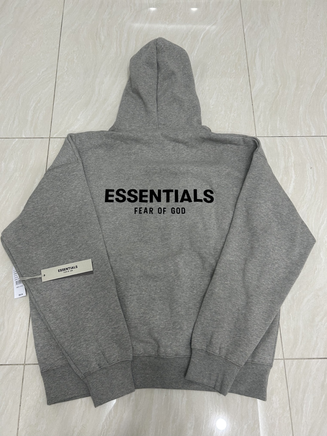 BRAND NEW FOG Essentials Hoodie 'Dark Oatmeal’ - photo 2