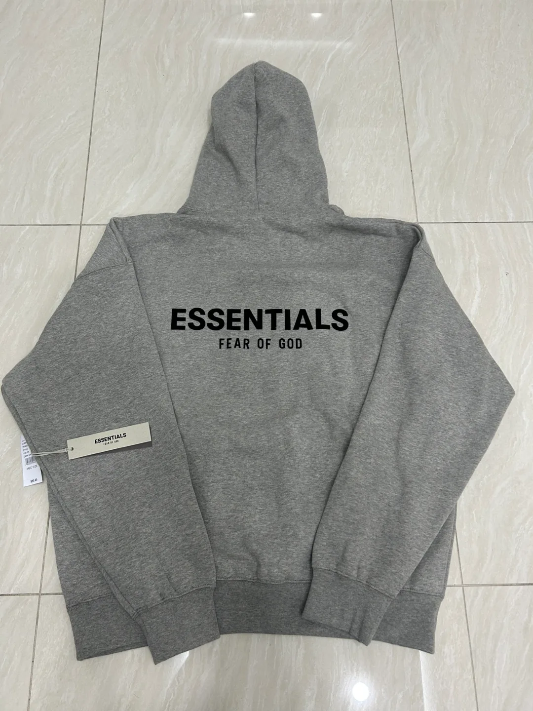 BRAND NEW FOG Essentials Hoodie 'Dark Oatmeal’ image indicator(2)