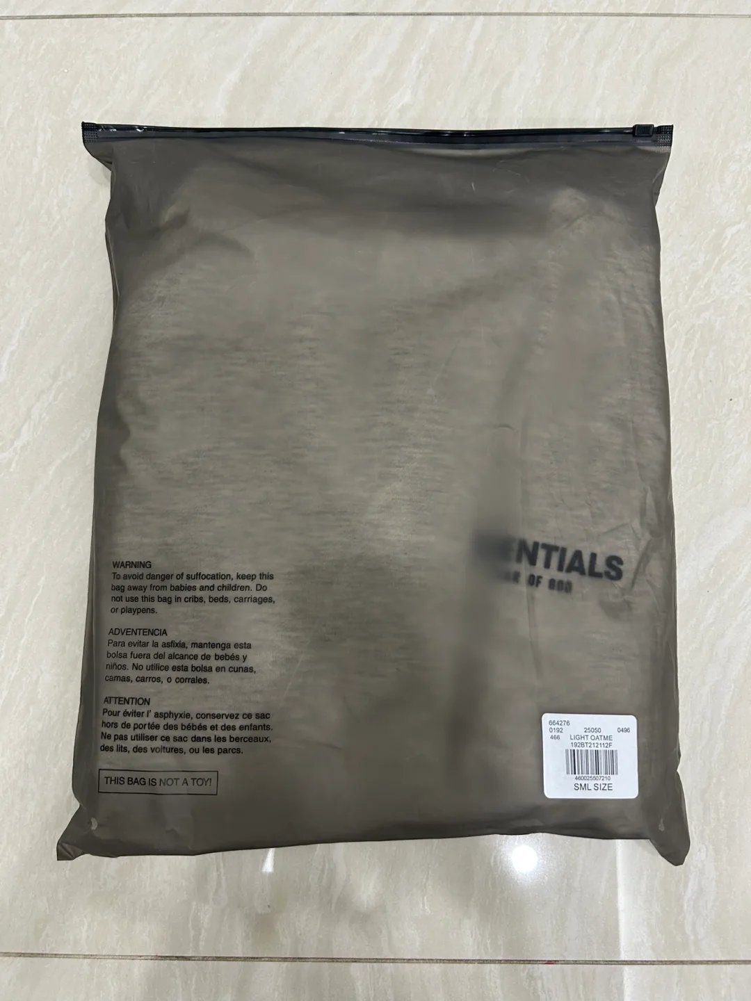 BRAND NEW FOG Essentials Hoodie 'Dark Oatmeal’ image indicator(6)