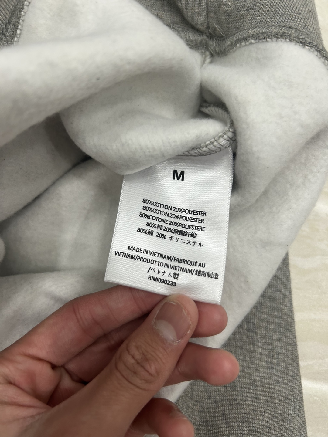 BRAND NEW FOG Essentials Hoodie 'Dark Oatmeal’ - photo 3