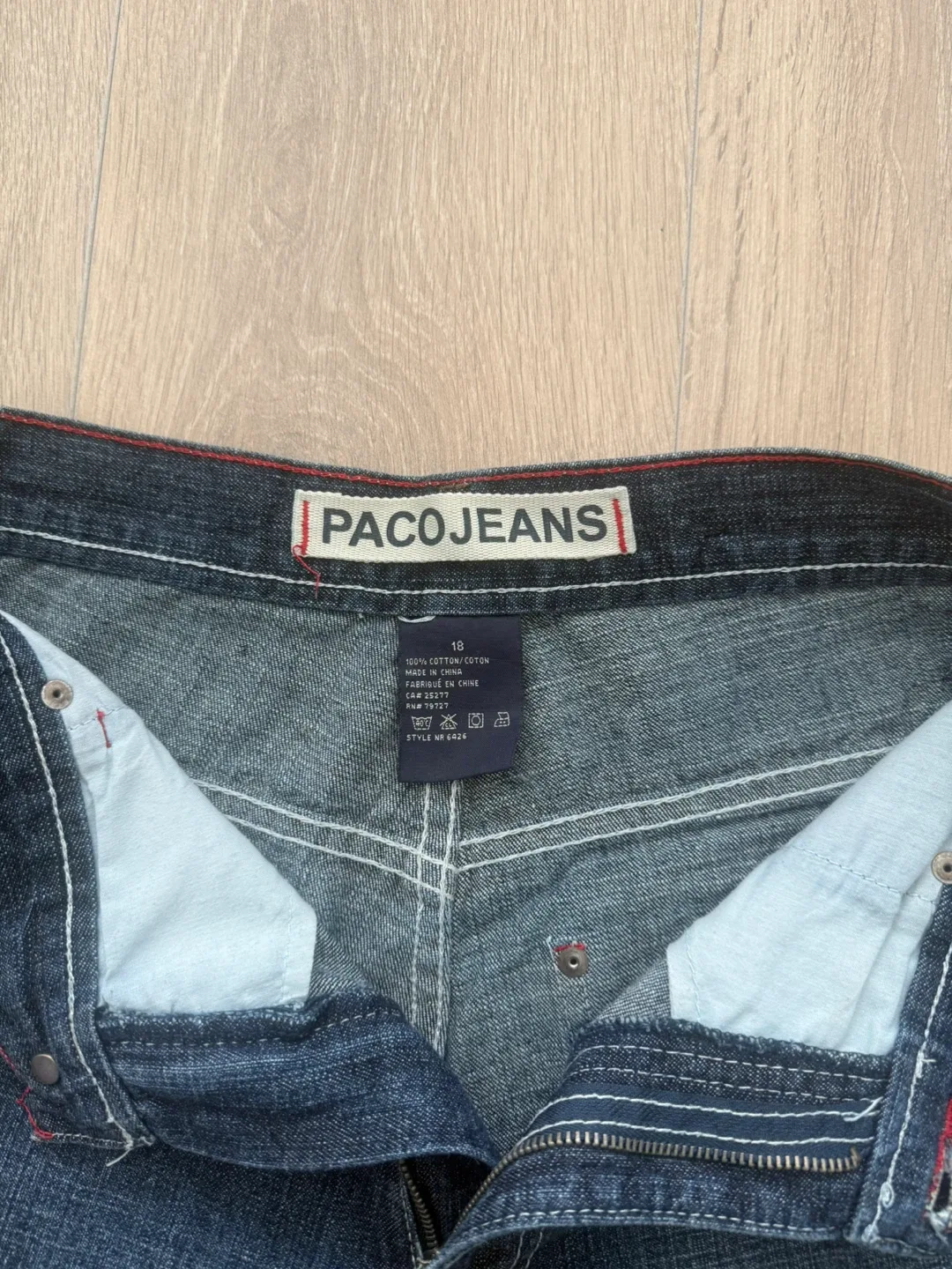 Unisex Vintage Paco Jeans image indicator(3)