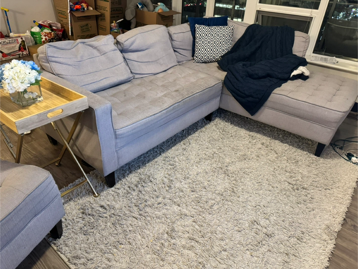 Light Grey Sofa(need sold today) - photo 4
