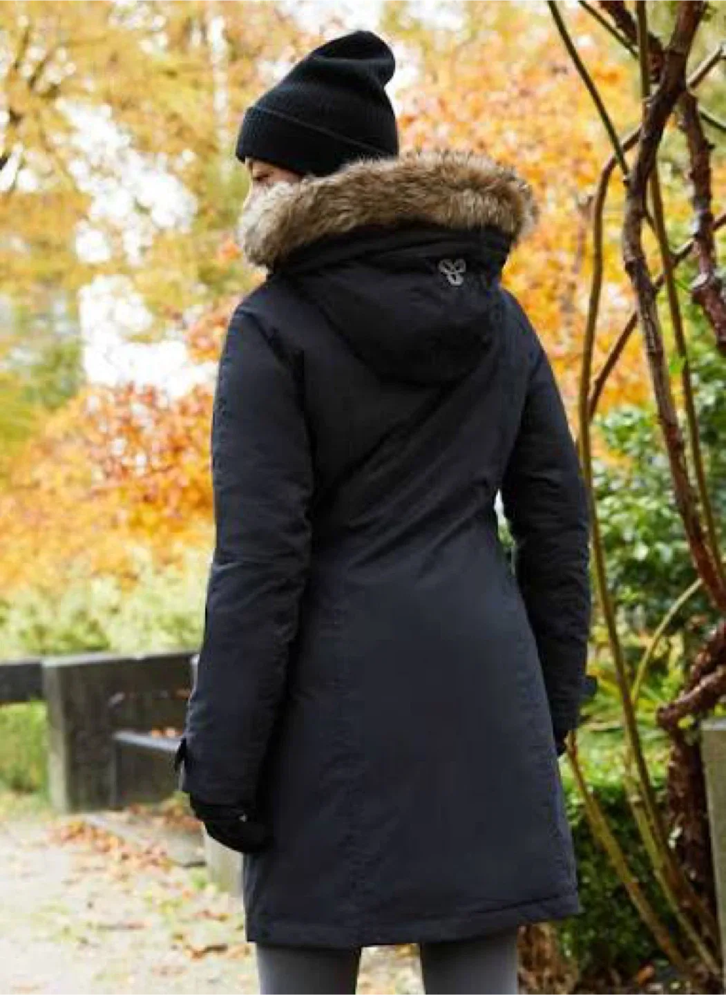 TNA Parka Coat - Black
