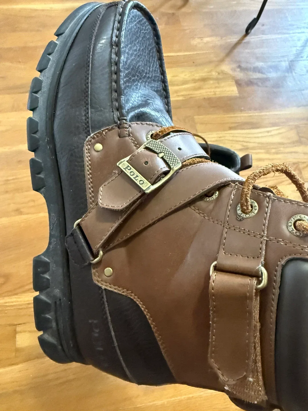 Polo Ralph Lauren Leather Boots 11D