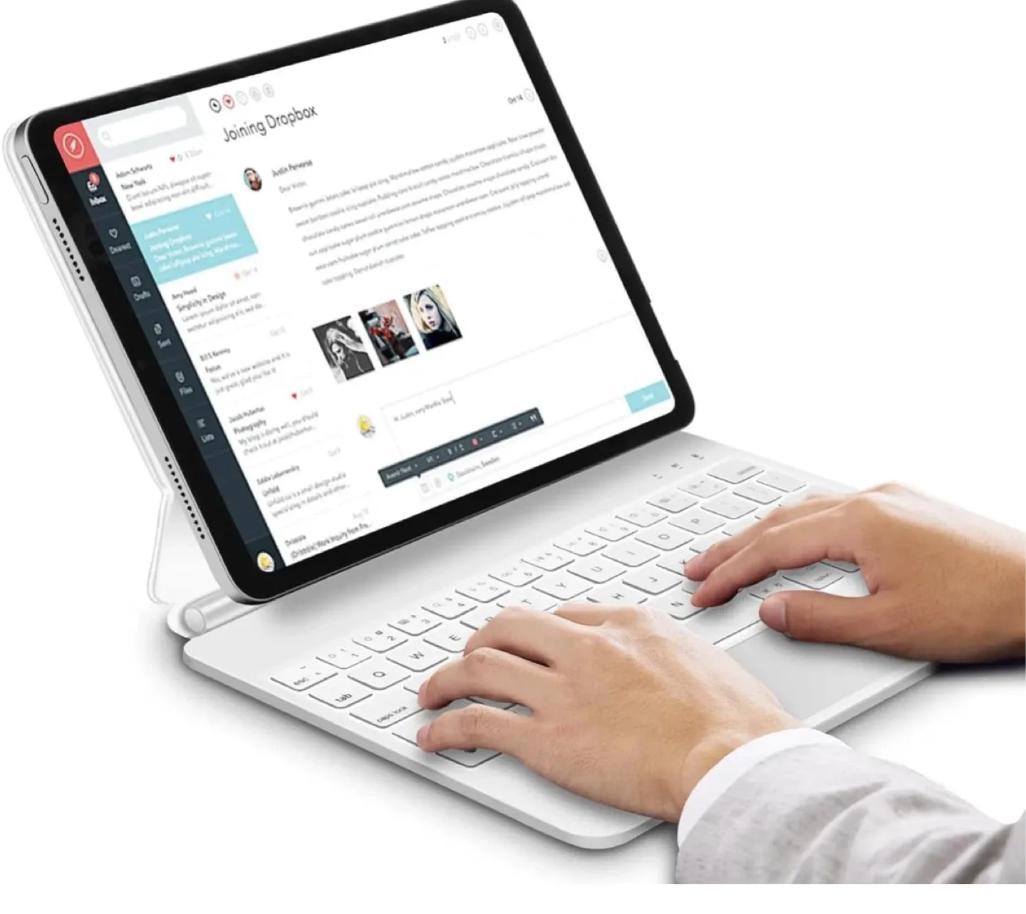 iPad mini folio Keyboard Case image indicator(2)