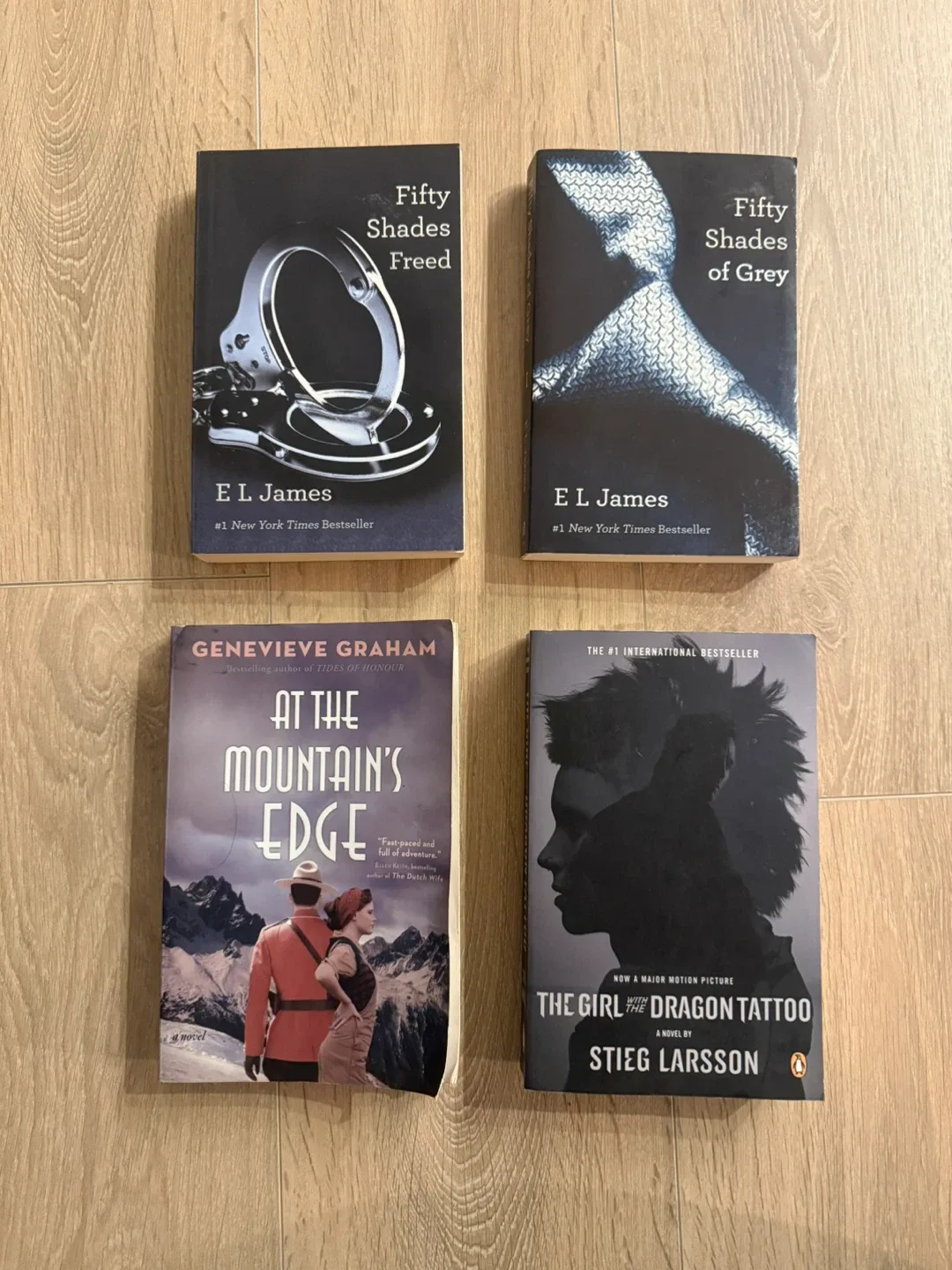 4 Romance Novel Books