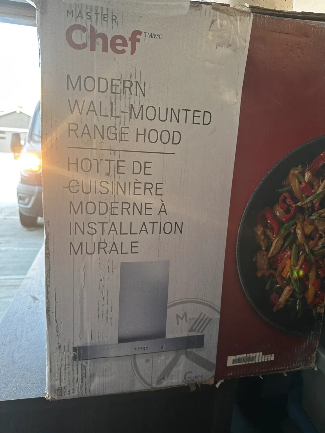 Master Chef Modern Wall-Mounted Range Hood image indicator(2)